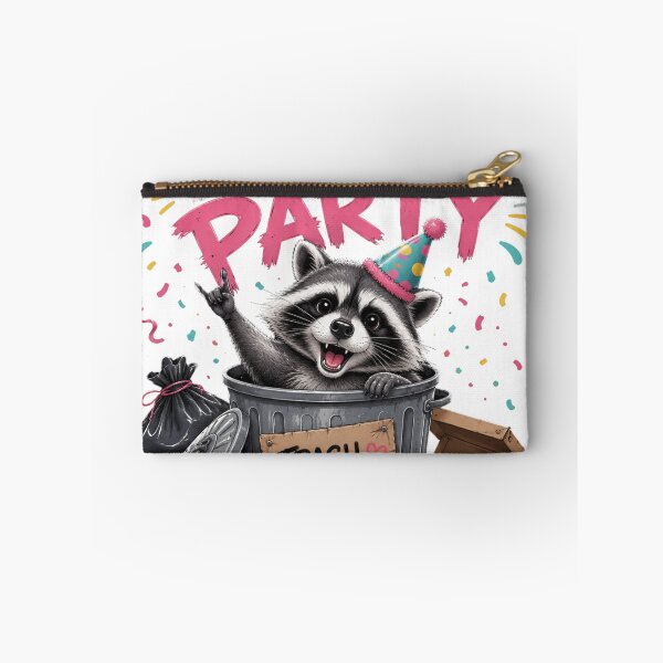 Item preview, Trash Party Raccoon – Funny Chaotic Raccoon Cartoon Design designed and sold by Kolibra.