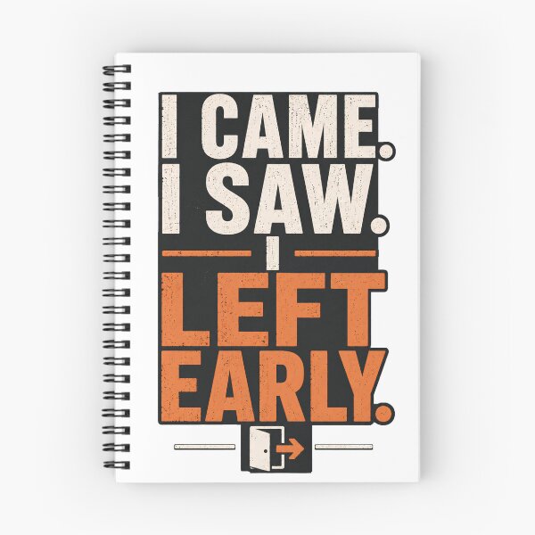 Item preview, I Came I Saw I Left Early Funny Introvert Meme Design designed and sold by 404CLOTHINGG.