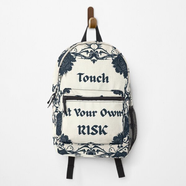 Item preview, Touch At Your Own Risk Gothic Black Roses Vintage Floral designed and sold by Biedroneczka.