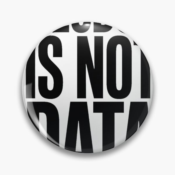 Item preview, Anecdote Is Not Data - Bold Science Typography designed and sold by Dead Scientists Society .