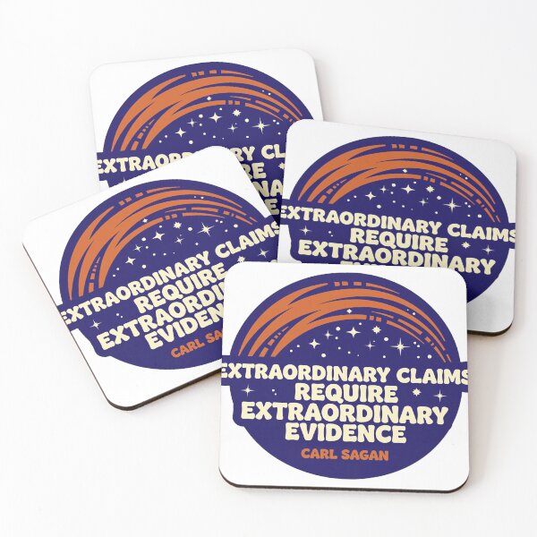 Item preview, Extraordinary Claims Require Extraordinary Evidence designed and sold by Dead Scientists Society .