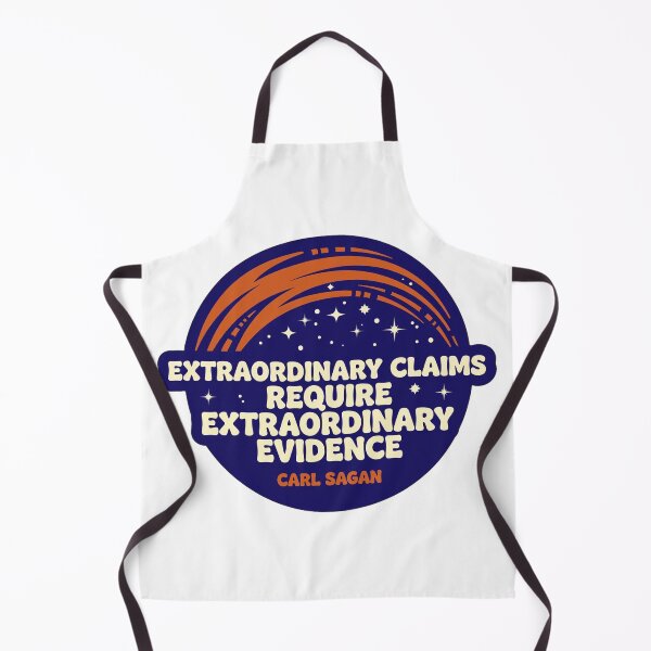 Item preview, Extraordinary Claims Require Extraordinary Evidence designed and sold by Dead Scientists Society .