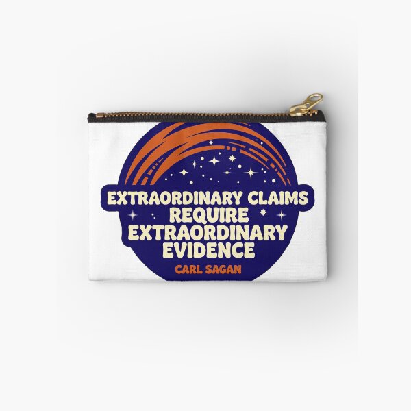 Item preview, Extraordinary Claims Require Extraordinary Evidence designed and sold by Dead Scientists Society .