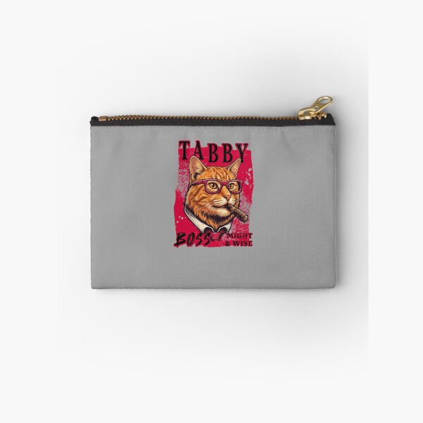 Item preview, Orange Tabby Boss Design – Funny Orange Tabby Cat with Cigar Mafia Style Gift designed and sold by PixelsPaws.