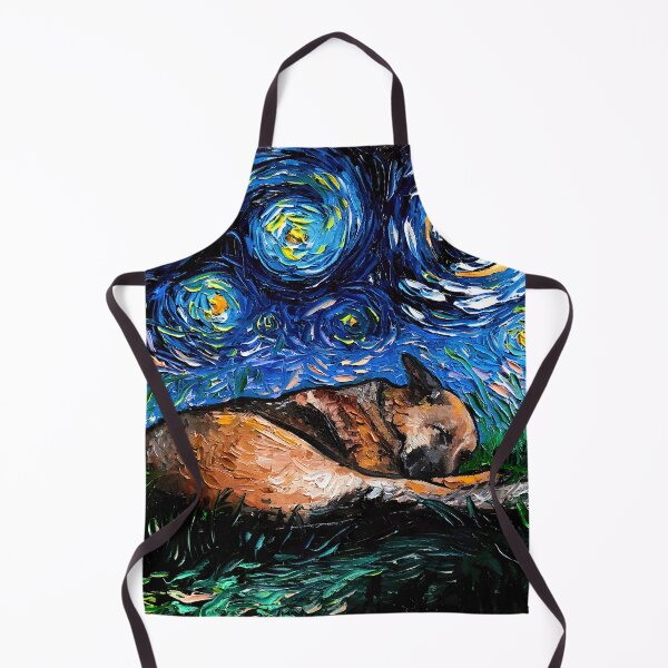 Item preview, Sleeping German Shepherd Night designed and sold by AjaTrier.