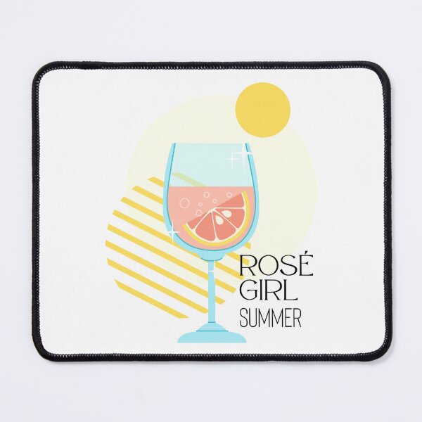 Item preview, Rosé Spritz Cocktail | Retro Summer Drink Illustration | Pink Cocktail Aesthetic designed and sold by luckyhue.