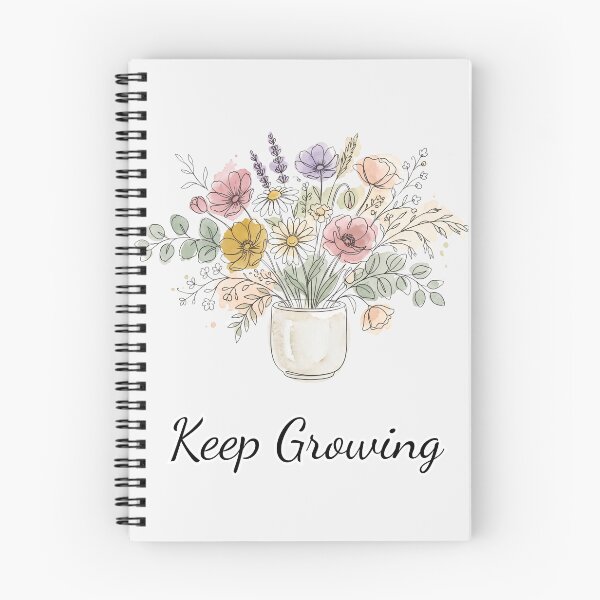Item preview, Aesthetic Wildflowers Bouquet Keep Growing Art designed and sold by WhimsicalStudioArt.