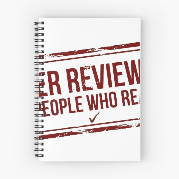 Item preview, Peer Reviewed By People Who Read It designed and sold by Dead Scientists Society .