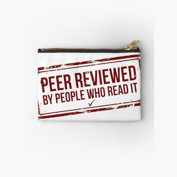 Item preview, Peer Reviewed By People Who Read It designed and sold by Dead Scientists Society .
