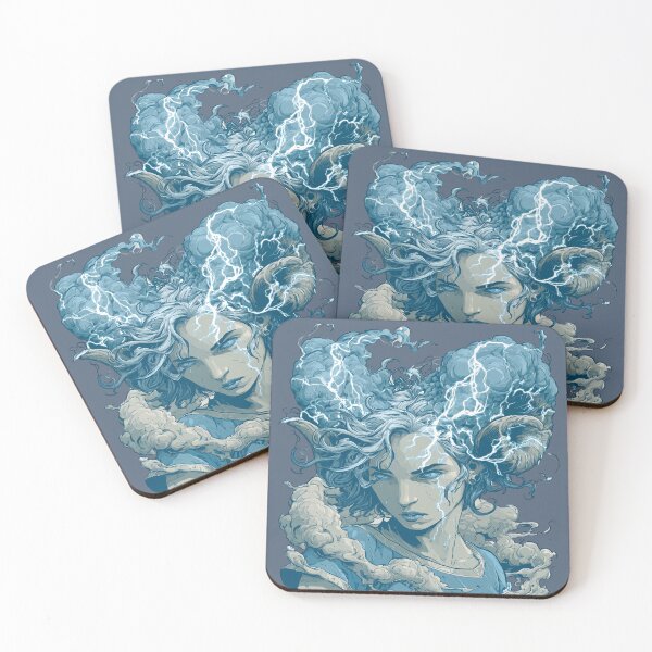 Item preview, Storm Goddess of Lightning designed and sold by MythicMood.