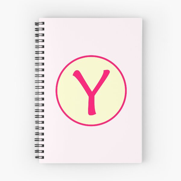 Item preview, Pink Alphabet Letter Y Circle designed and sold by Jeallan Designs.