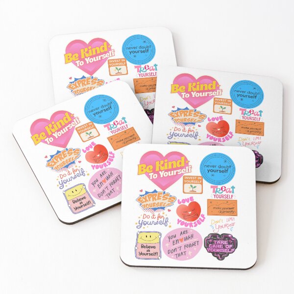 Item preview, Be Kind To Yourself Positive Self-Care Affirmations designed and sold by NikBrin Prevail .