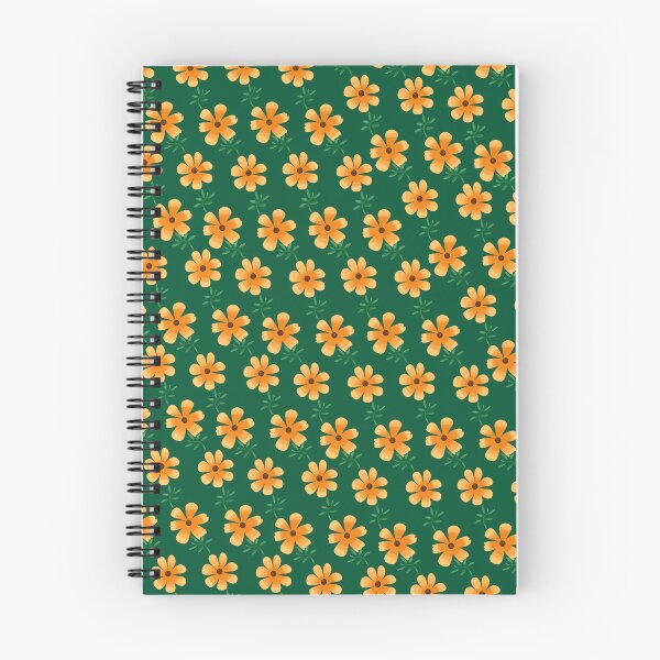 Item preview, Pattern of Orange Flowers designed and sold by Andrew  Hitchen.