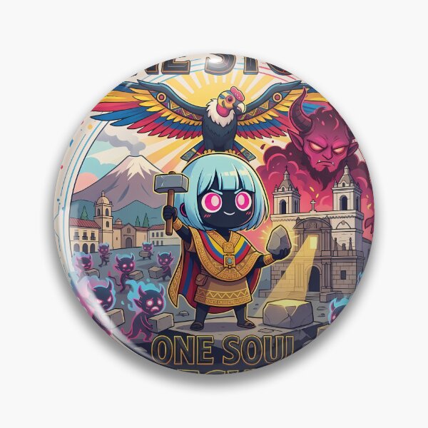 Item preview, Ecuador Cantuna Legend Devil Church Design designed and sold by VoidAnimeStudio.