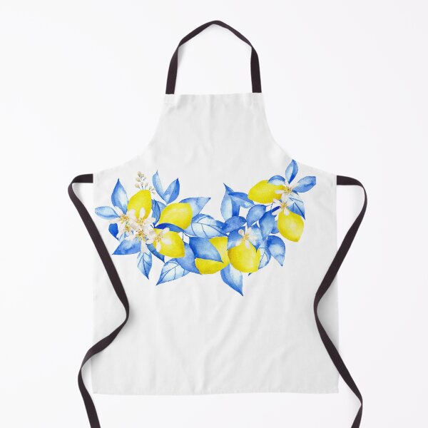 Item preview, Lemon print medditeranean style designed and sold by HeartInThisArt .
