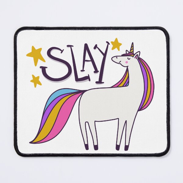 Item preview, Slay Rainbow Unicorn designed and sold by Stephanie McRae.