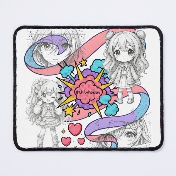 Item preview, Anime and Manga Girls designed and sold by thilu-hobby.