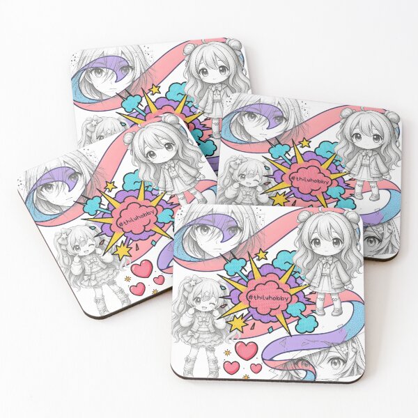 Item preview, Anime and Manga Girls designed and sold by thilu-hobby.