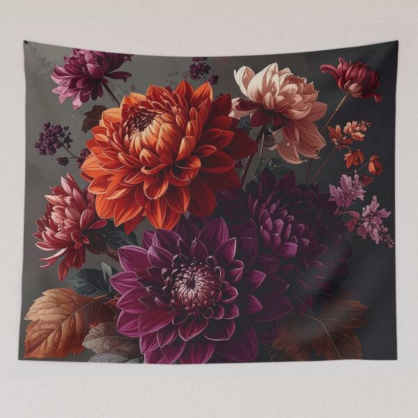 Item preview, Luxury Dark Dahlia Floral Arrangement designed and sold by Rutvain.