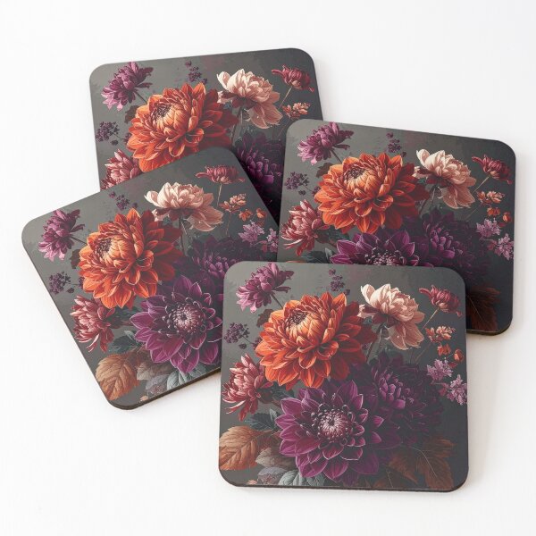 Item preview, Luxury Dark Dahlia Floral Arrangement designed and sold by Rutvain.