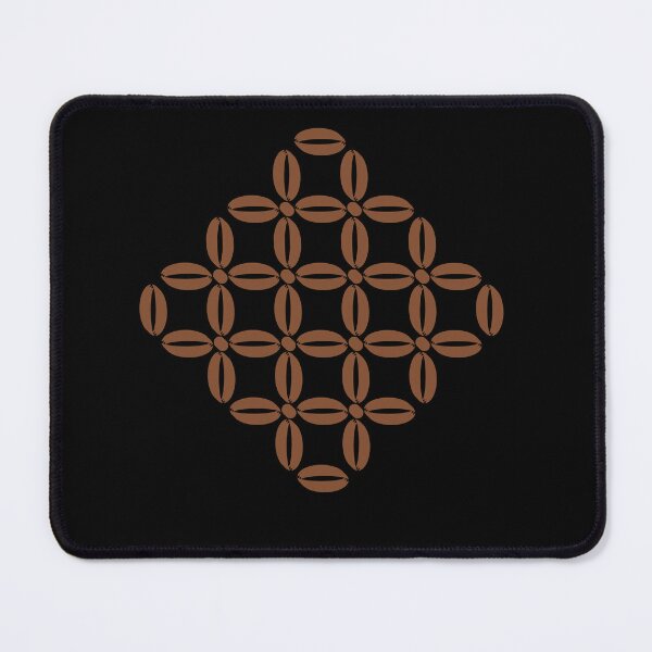Item preview, Geometric Coffee Bean Minimalist Pattern. designed and sold by Jyoti Digital Artist.