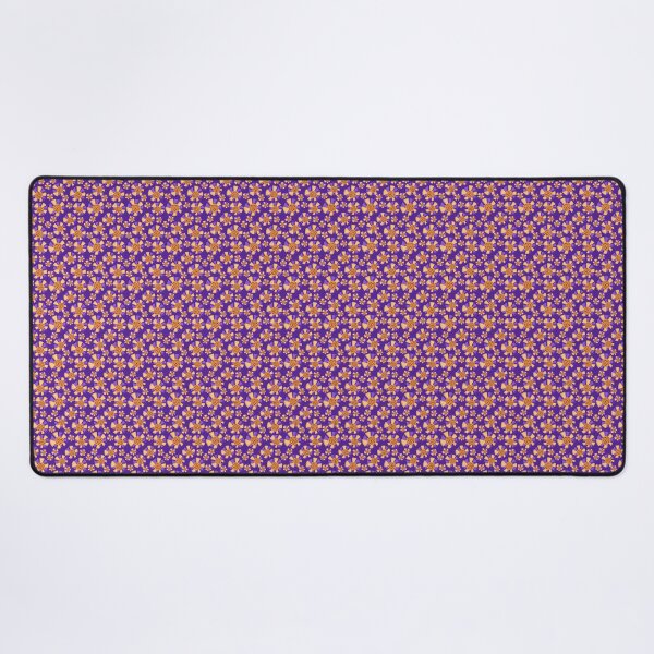 Item preview, Abstract flowers on purple designed and sold by Celeste Bocchicchio-Chaudhri.