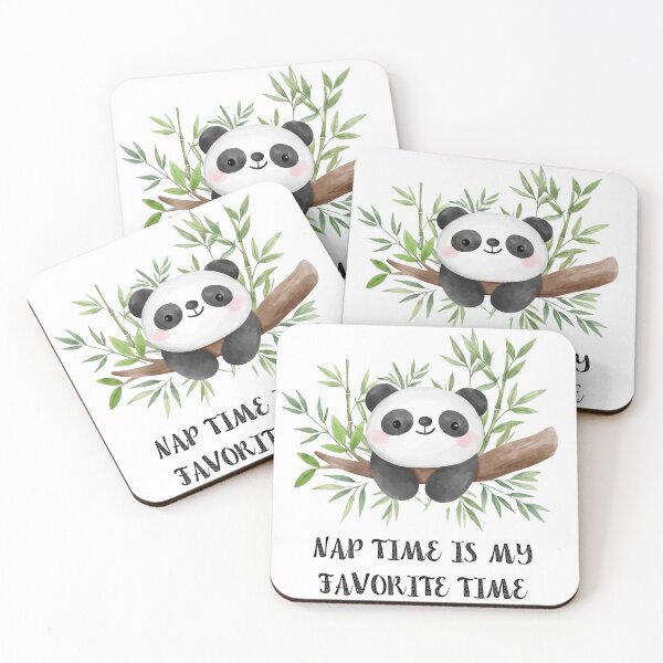 Item preview, Cute Kawaii Panda Nap Time Is My Favorite Time designed and sold by WhimsicalStudioArt.