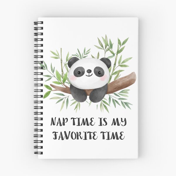Item preview, Cute Kawaii Panda Nap Time Is My Favorite Time designed and sold by WhimsicalStudioArt.