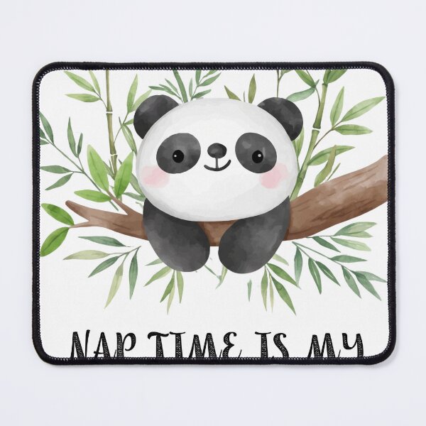 Item preview, Cute Kawaii Panda Nap Time Is My Favorite Time designed and sold by WhimsicalStudioArt.