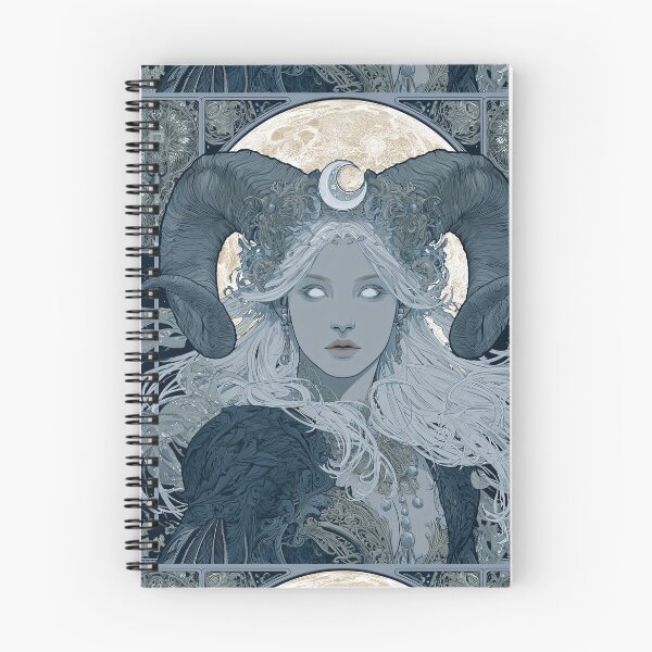 Item preview, Moon Goddess Fantasy Portrait designed and sold by MythicMood.