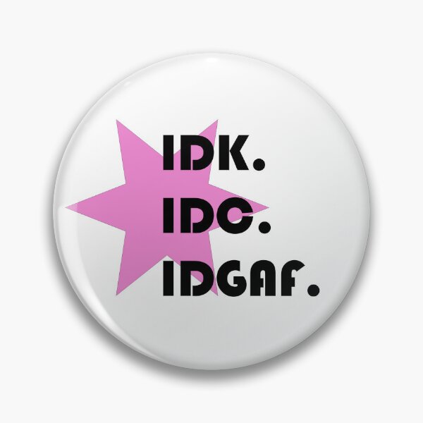 Item preview, #IDGAF designed and sold by APEX VOID.