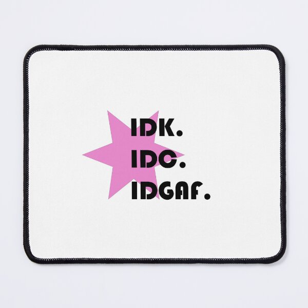 Item preview, #IDGAF designed and sold by APEX VOID.
