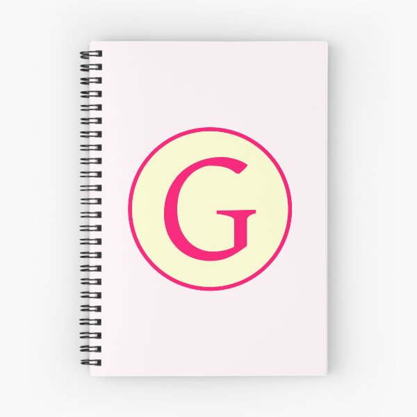 Item preview, Pink Alphabet Letter G Circle designed and sold by Jeallan Designs.
