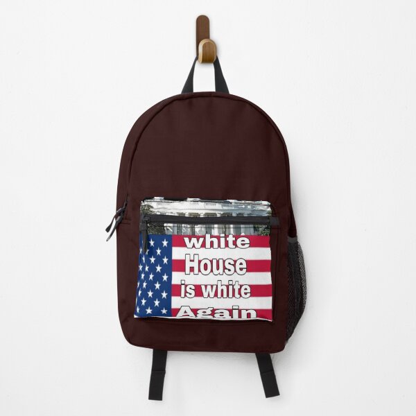 Item preview, The White House Is White Again – Political Statement Design designed and sold by blackbankmatter.