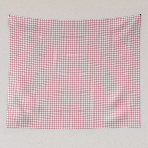 Item preview, Coquette Pink Gingham Checkered Pattern | Soft Pink and White Gingham | Cute Dusty Rose Gingham Plaid | Pastel Blush Pink Cottagecore Checkered Print designed and sold by VivaFy.