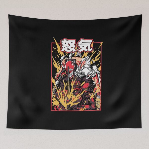 Item preview, Fearless Chainsaw Devil Hunter Anime Design designed and sold by CrispyToast-YT.