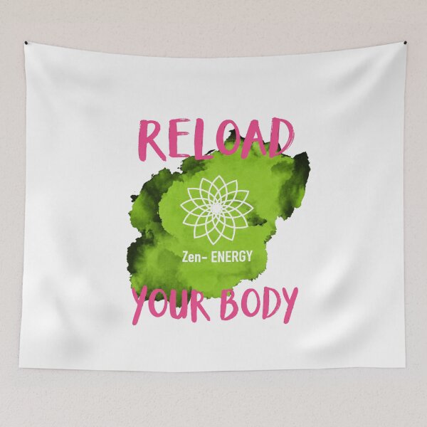 Item preview, Reload Your Body Zen Energy Wellness Fitness Gift designed and sold by Digistore1221.