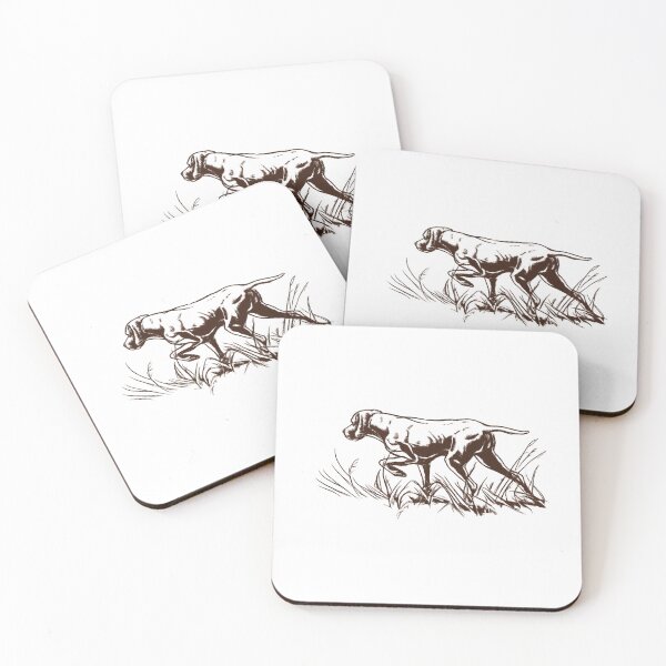 Item preview, Vintage Pointer Hunting Dog Sketch | English Setter in Grass Art designed and sold by Tee Visions.