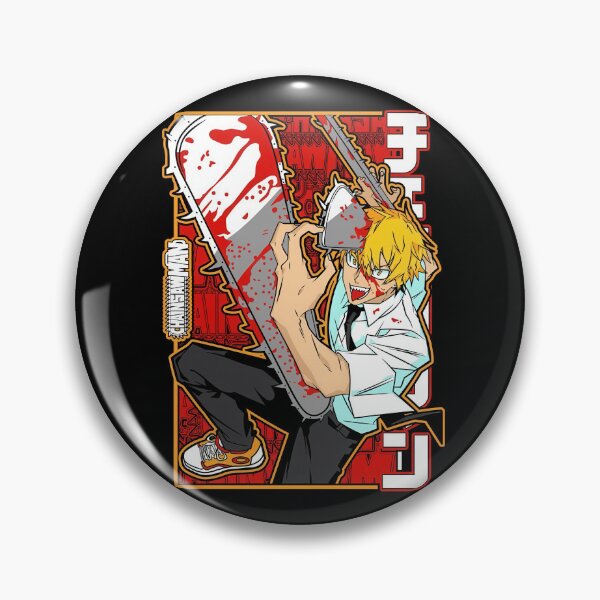 Item preview, Fearless Chainsaw Devil Hunter Anime Design designed and sold by CrispyToast-YT.