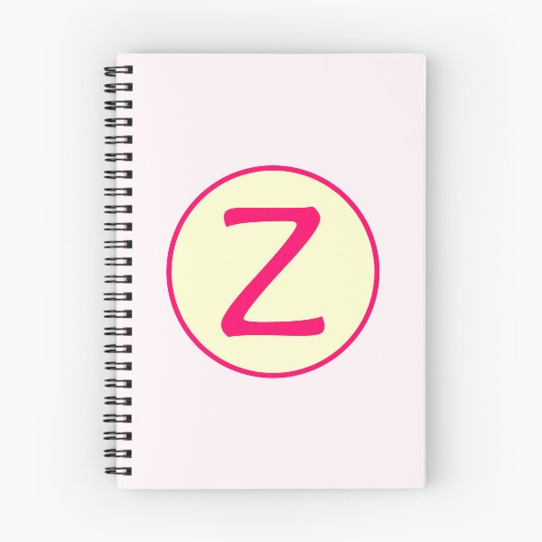 Item preview, Pink Alphabet Letter Z Circle designed and sold by Jeallan Designs.