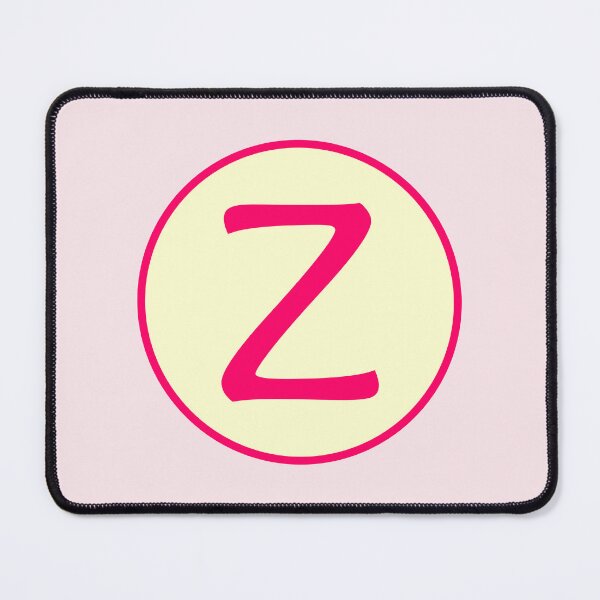 Item preview, Pink Alphabet Letter Z Circle designed and sold by Jeallan Designs.