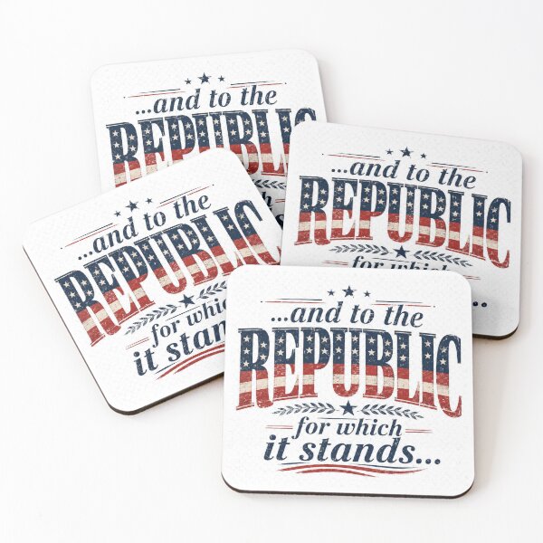 Item preview, And to the Republic, for Which It Stands designed and sold by R1 Foundry.