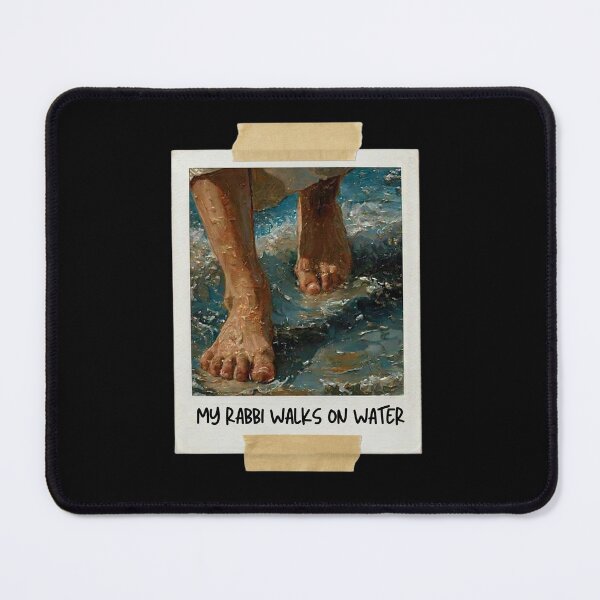 Item preview, My Rabbi walks on water designed and sold by Cane & Abel Creations ..
