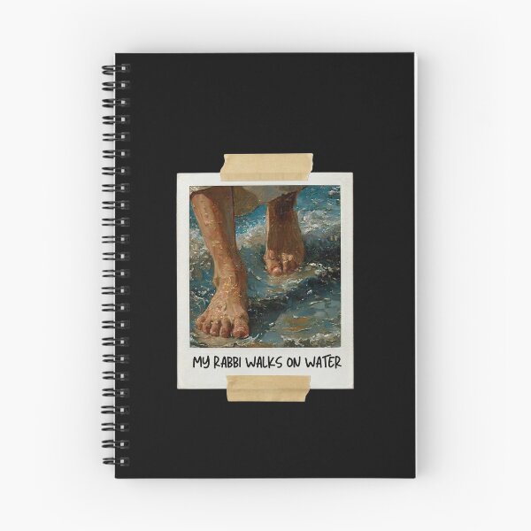 Item preview, My Rabbi walks on water designed and sold by Cane & Abel Creations ..