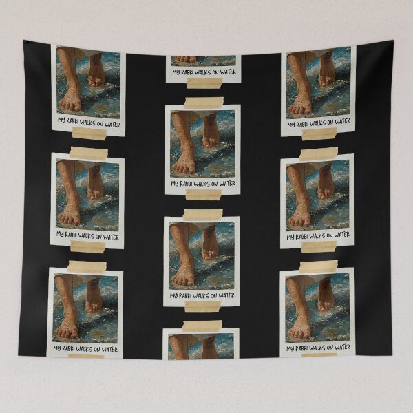 Item preview, My Rabbi walks on water designed and sold by Cane & Abel Creations ..