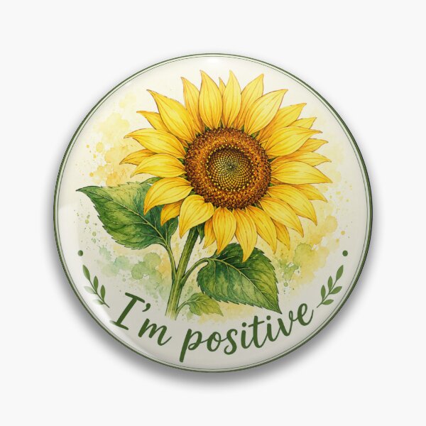 Item preview, I'm Positive, Radiant Sunflower Bloom, Sunflower State of Mind,  designed and sold by Evelashop.