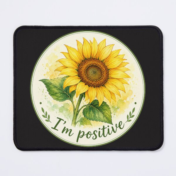 Item preview, I'm Positive, Radiant Sunflower Bloom, Sunflower State of Mind,  designed and sold by Evelashop.