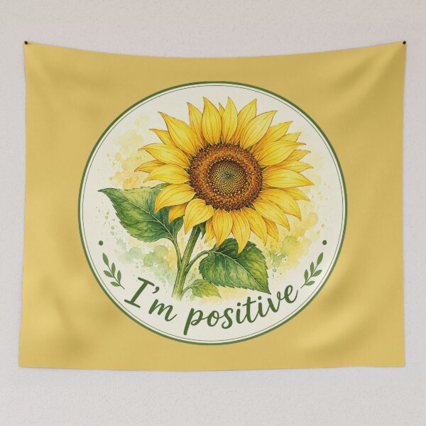 Item preview, I'm Positive, Radiant Sunflower Bloom, Sunflower State of Mind,  designed and sold by Evelashop.