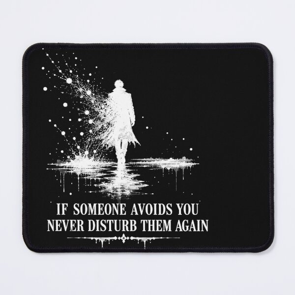 Item preview, If Someone Avoids You Never Disturb Them Again Nightwater Silhouette Art Gift for Her designed and sold by Nightarel.