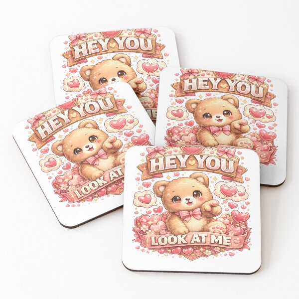 Item preview, Cute teddy bear with hearts design designed and sold by urbanshop7.